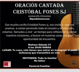 Oración Cantada junto al P. Cristóbal Fones S.J.