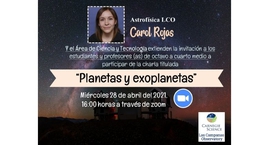 Charla de astronomía “Planetas y Exoplanetas”