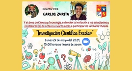 Charla  "Investigación Científica Escolar"