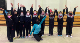 Nuestras Gimnastas participan de la Liga Escolar de Gimnasia Artística