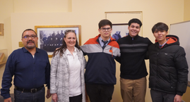 Directora del colegio Saint Ignatius Prep, Chicago,  visita nuestro Colegio