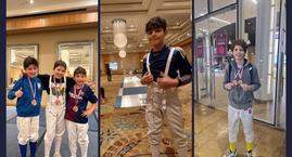 Destacada participación de ignacianos en el Campeonato Nacional Escolar y Cadete de Esgrima.