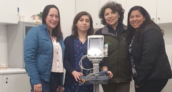 CF hace entrega de monitor de signos vitales e insumos médicos a Sala de Primeros Auxilios