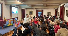 Ceremonia entrega de pañolines MEJ