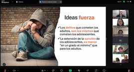 Charla online Responsabilidad Penal Adolescente