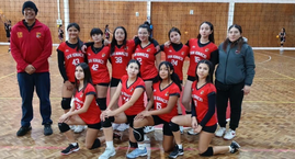 ¡Primer lugar para nuestras voleibolistas U14!